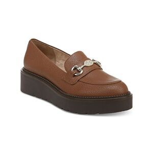 GIANI BERNINI Womens Brown 1" Platform Bit Mayaa Wedge Loafers 10 M